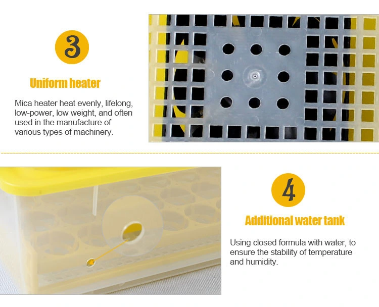 Full Automatic CE Approved Mini Egg Incubator for Quail Eggs