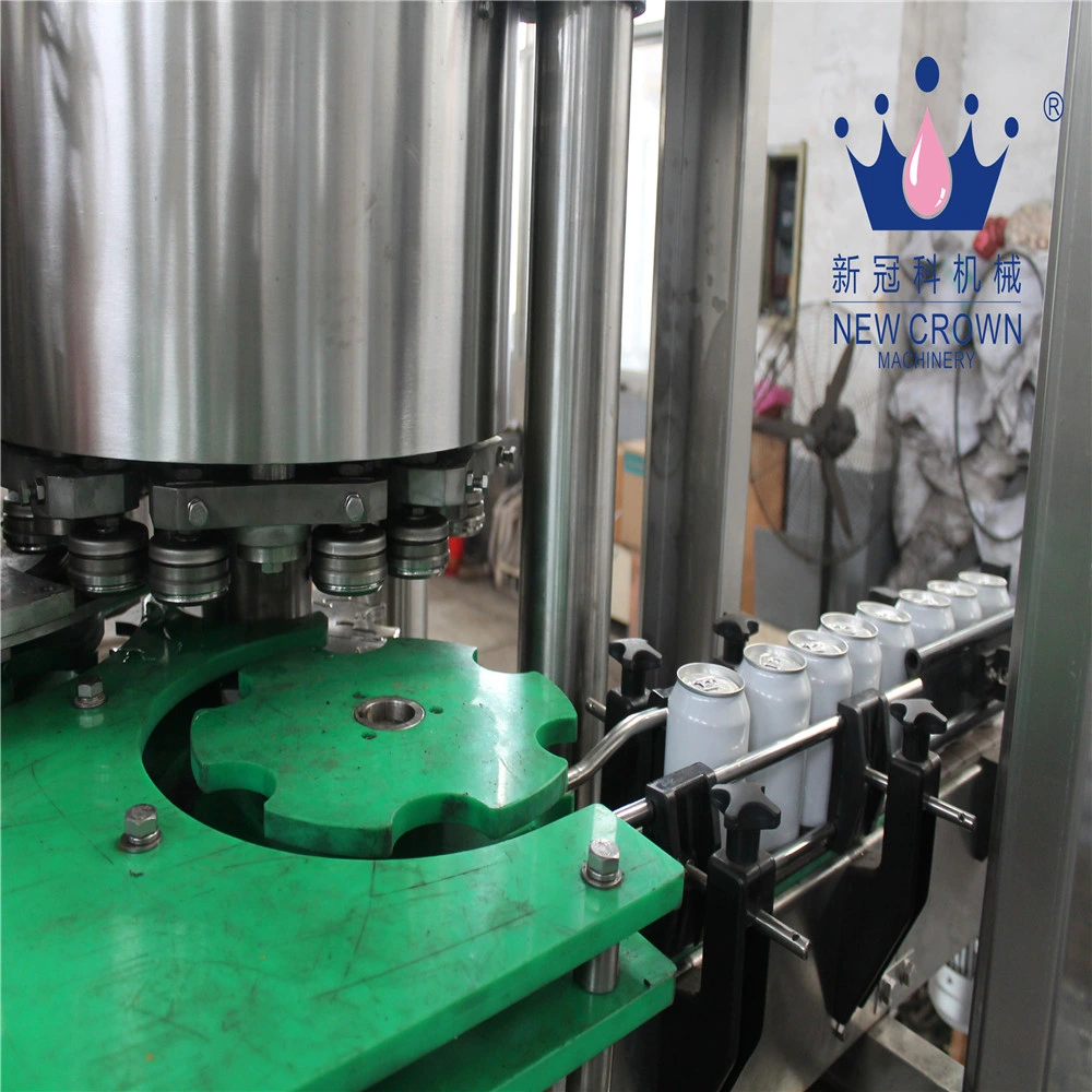 200ml-750ml Small-Scale Carbonated Soda Water Washing Filling Machine/Line for Aluminum Can