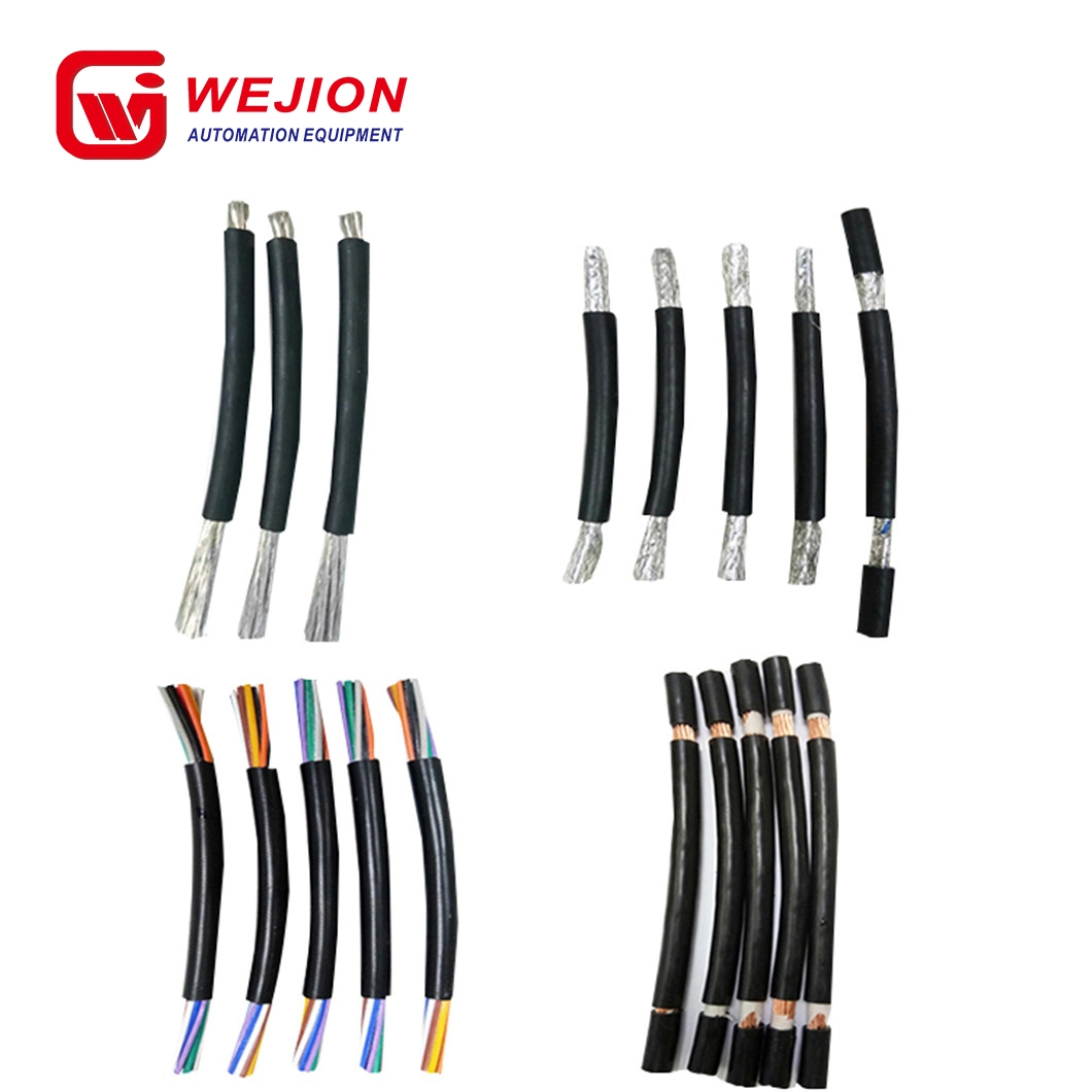 WJ3030 With wire coiling tool multicore sheathed cable wire peeling and cutting machine