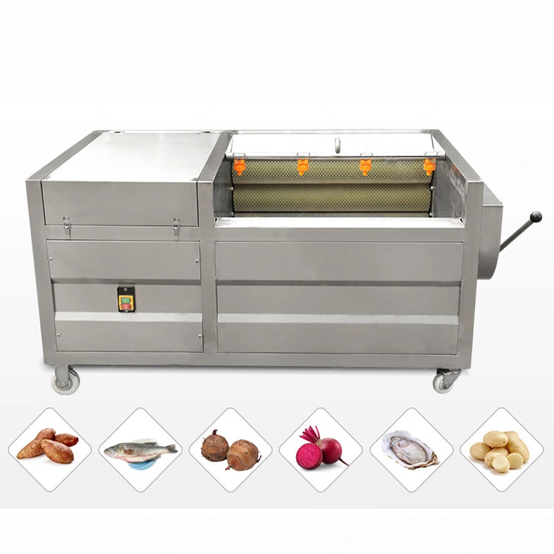 Potato Washing and Peeling Dry Cleaning Machine Cleaning Equipment