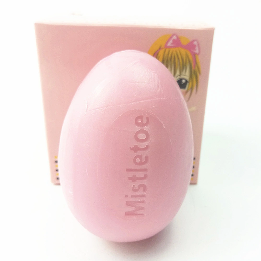 60g Pink Egg Bath Soap New Design Two Eggs Whitening for Day