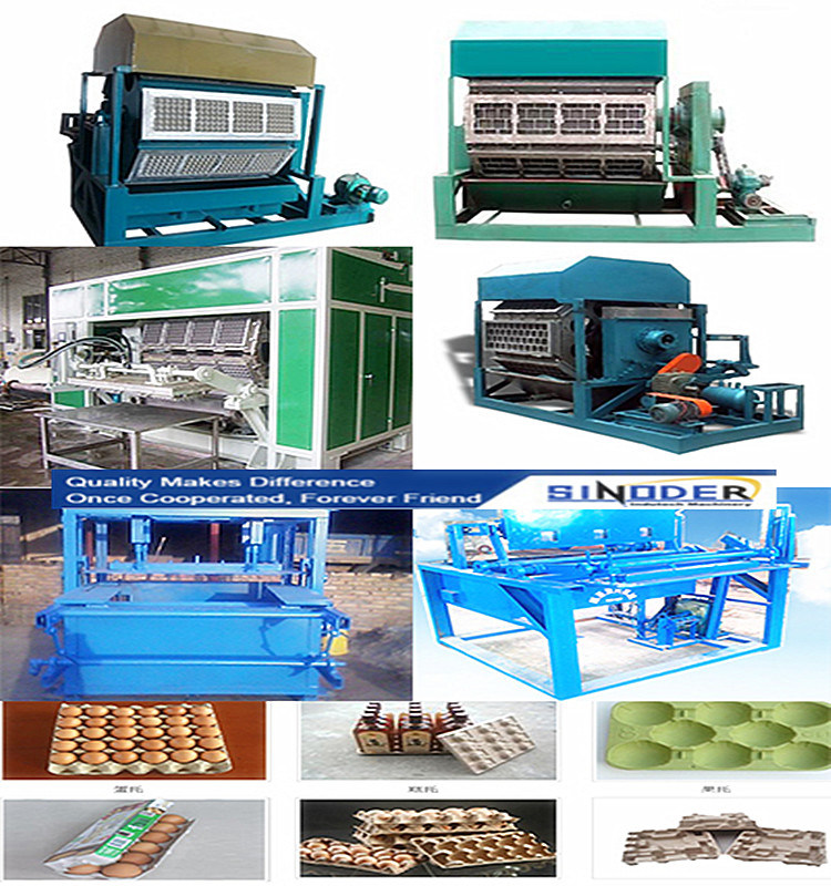 Waste Paper Recycle Used Egg Tray Machine