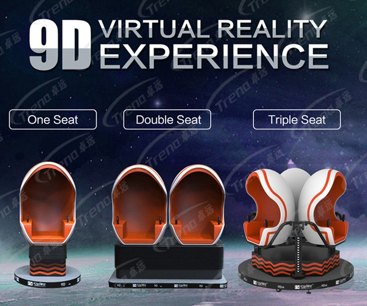 3dof Electric Platform Amusement Game Machine for 9d Egg Vr Cinema for Home Use