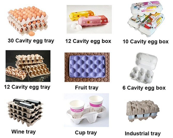 High Quality Small Paper Recycling Egg Tray Making Machine Prices
