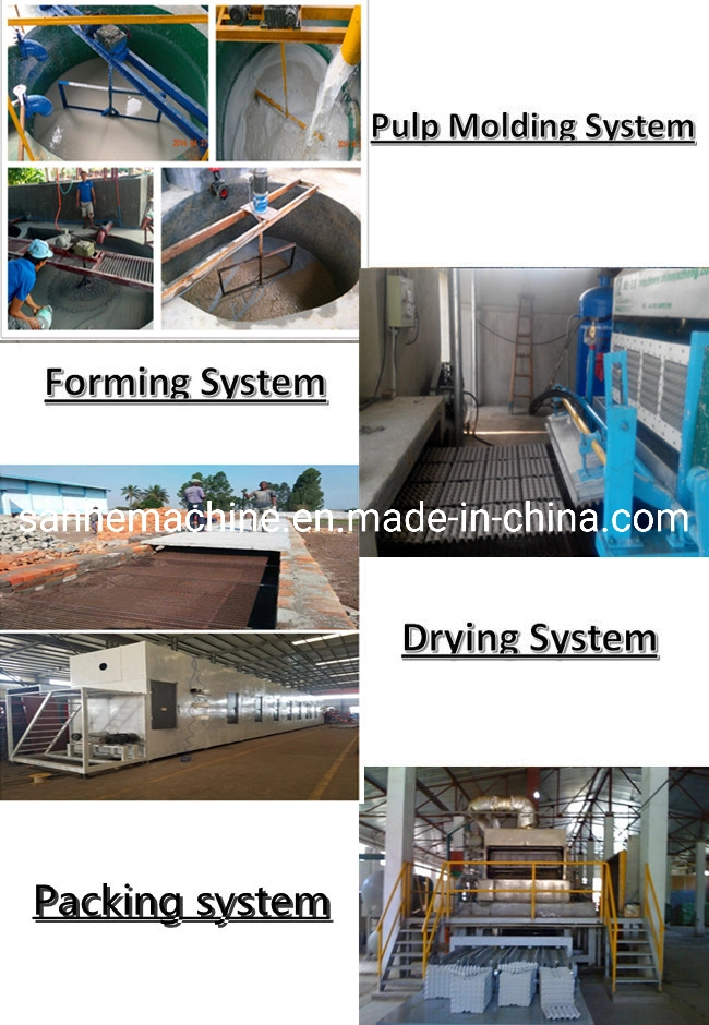 Best Sale Egg Tray Machine, Paper Pulp Egg Tray Production Line