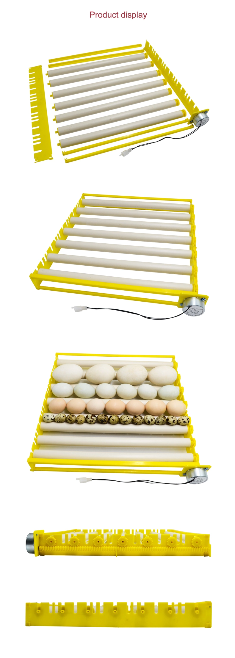 New Design 100 Egg Incubator Spare Parts Rolling Egg Tray