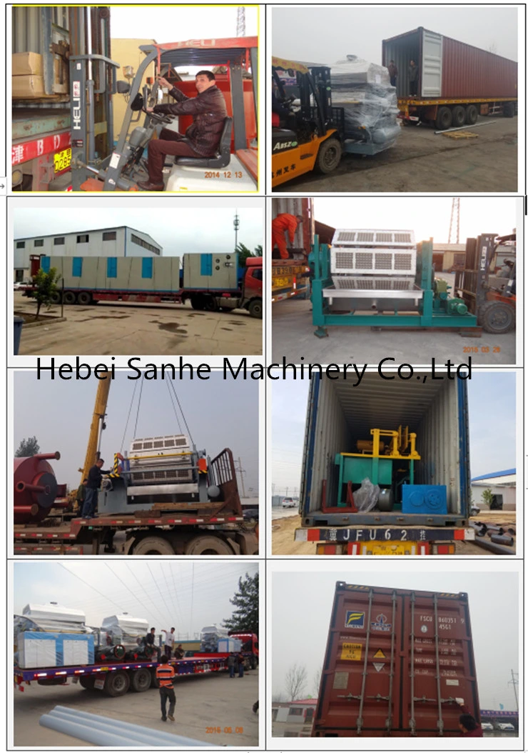 Fully Auto Recycled Pulp Forming Machine Egg Tray Moulding Machine