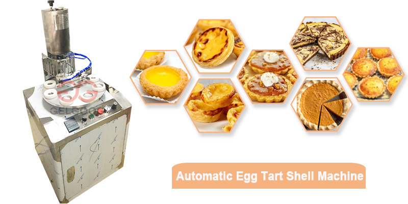 High Efficiency Egg Tart Shell Making Egg Tart Forming Machine