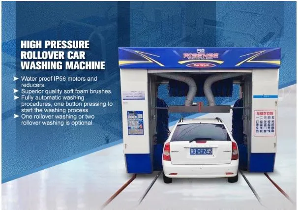Best Rollover Car Washing Machine for Sell in Belgium/Solid Car Washing Machine for Gas Station