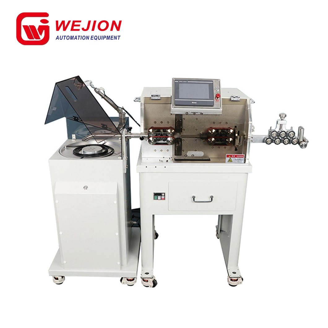 WJ3030 With wire coiling tool multicore sheathed cable wire peeling and cutting machine