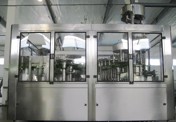 Automatic Small Scale Bottle Juice Washing Filling Capping Machine