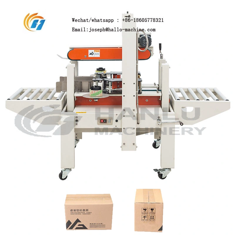 Milk Carton Machine Stainless Steel Semi Carton Wrapping Machine Auto Small Power Packing Machine