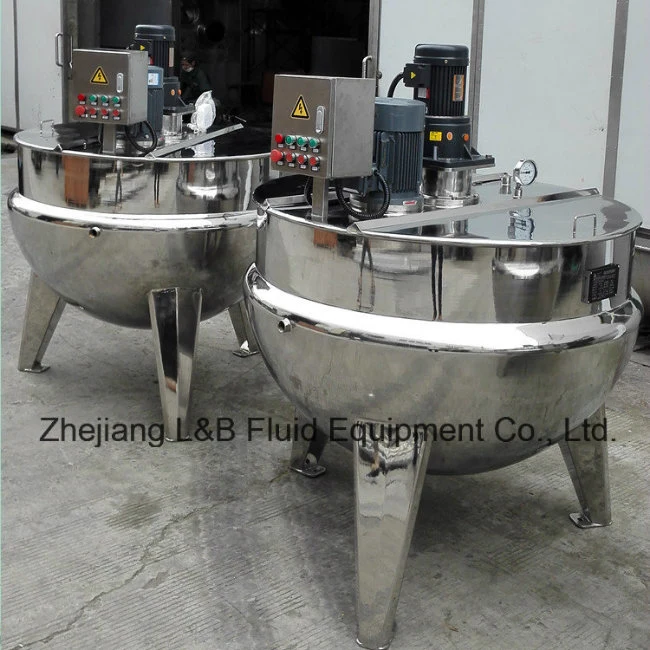 600 Litre Steam Jacketed Cooking Pot for Boiling Beans (Legumes)