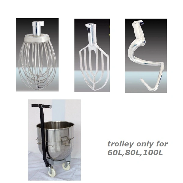 Commercial Bakery Equipment Cake Egg Mixing Machine Multi-Function Planetary Dough Mixers