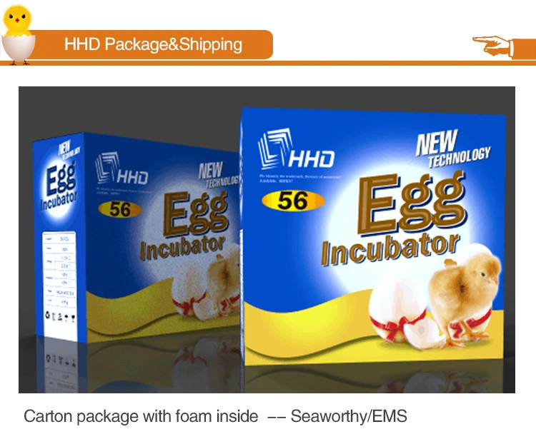 Hhd Factory Price Newest Model Egg Incubator Egg Hatching Machine