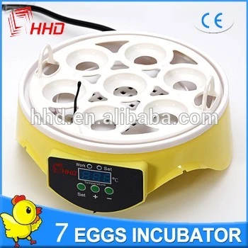 Christmas Gift Automatic Mini Quail Egg Incubator for 7 Eggs