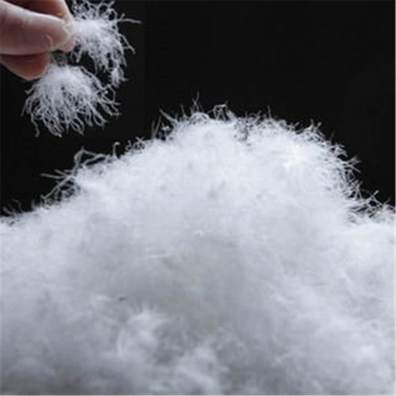 China Raw Material for Sale Duck Feather Washed White Duck Down Feather