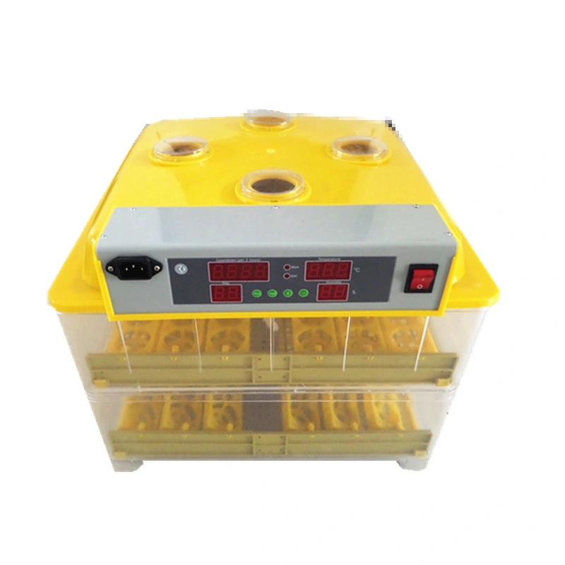 Transparent Full Automatic Commercial Chicken Egg Incubator for 96 Eggs