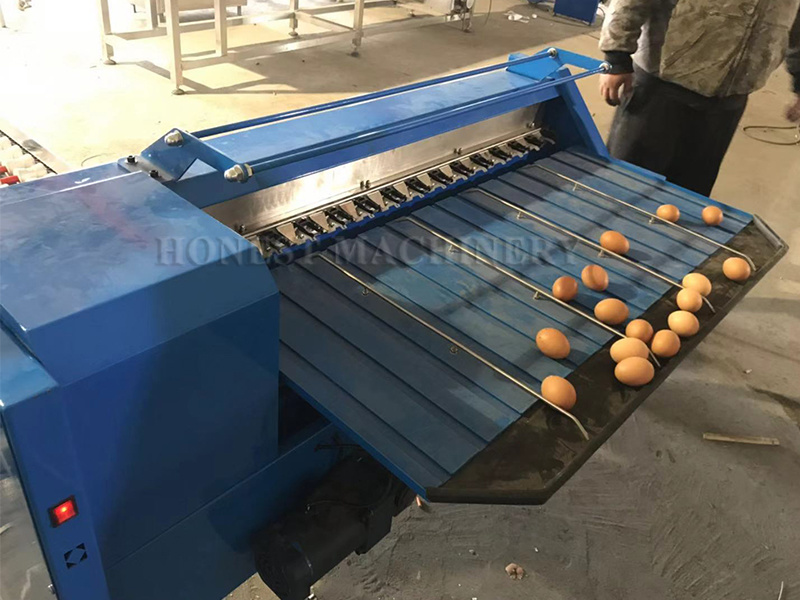 Hot Export Egg Grading Machine / Egg Grader / Egg Size Sorting Machine
