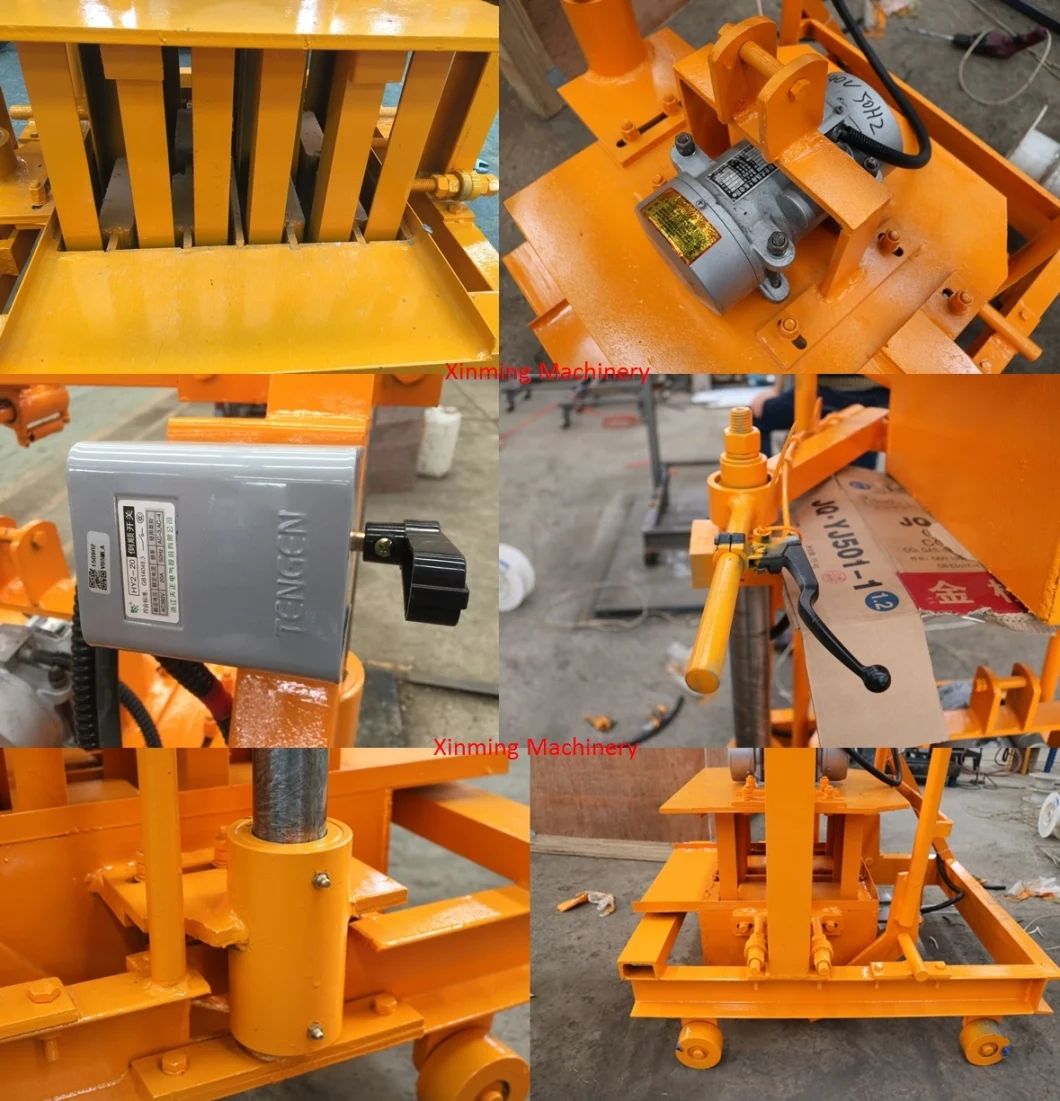 Qmy2-45 Small Egg Laying Cement Brick Machine Concrete Block Making Machine for Sale