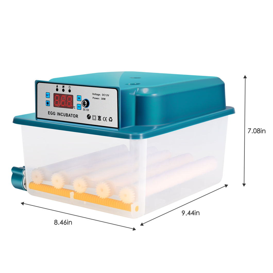 16 Automatic Double Electric Egg Incubators Mini Automatic Incubator with Flipper Used to Hatch Goose and Quail Eggs Egg Incubator