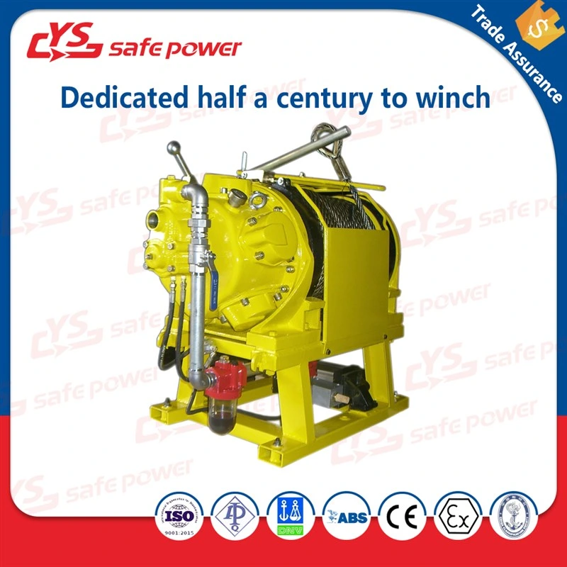 Anti-Explosive Function 5 Ton Pneumatic Winch with Wireless Control