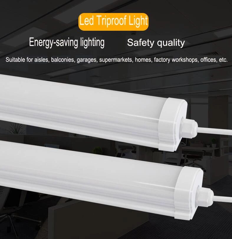 1.2m 36W LED Tri-Proof Light Outdoor Waterproof Light Moisture-Proof Light