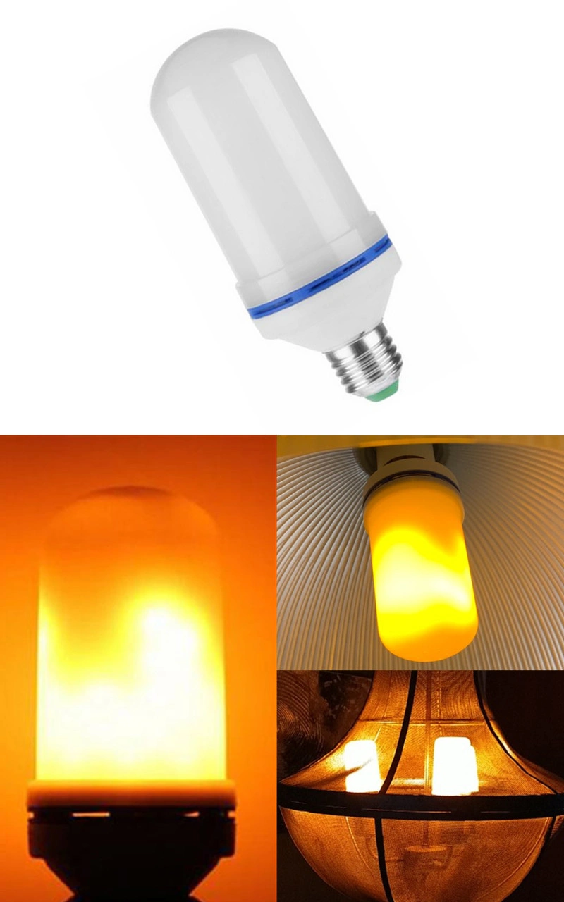 E27 E26 LED Flame Lamp Fire Effect Light Bulb Flickering Emulation Flame Light for Xmas Garden