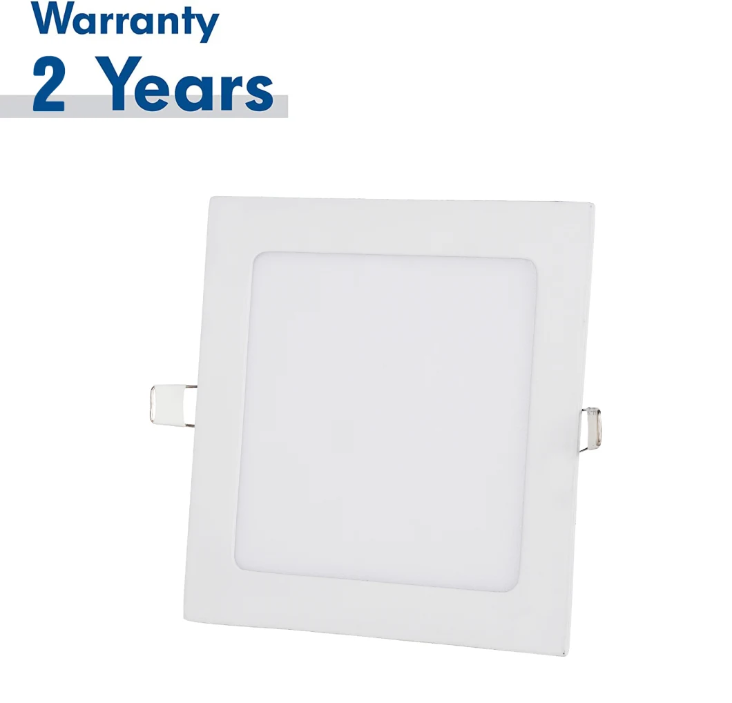 12W 170mm Ultra Thin Square LED Recessed Lighting 1CCT 3 Color Temperature Options 3000-5000K LED Downlight 840lm IC Rated LED Recessed Light Down Light