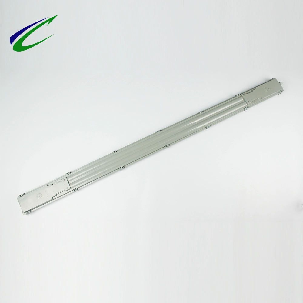 Triproof Light with Two LED Tubes or Fluorescent Lamp Office Down Light Outdoor Wall Light