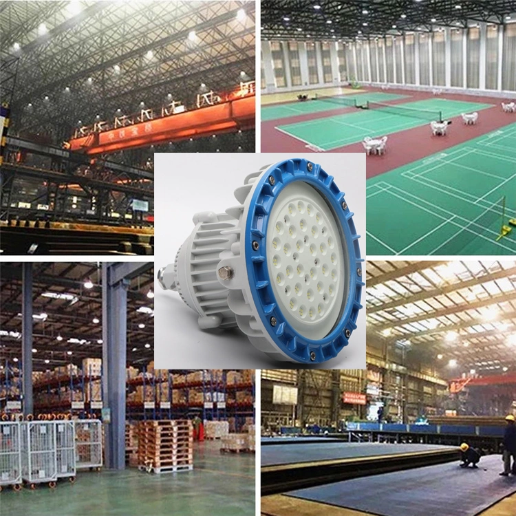 Atex Approved LED Explosion Proof Light 50W Hazardous Location LED Flood Light Anti Explosion High Bay Lighting