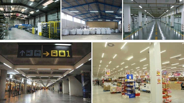 High Quality IP65 4FT 40W Ceiling Outdoor Light Waterproof Linear LED Tri-Proof Light LED Light