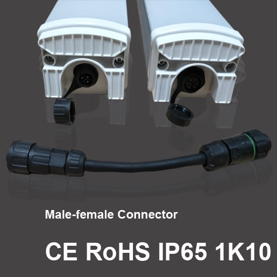 1.2m High Quality IP65 Ik10 Waterproof Tri-Proof LED Linear Lamps