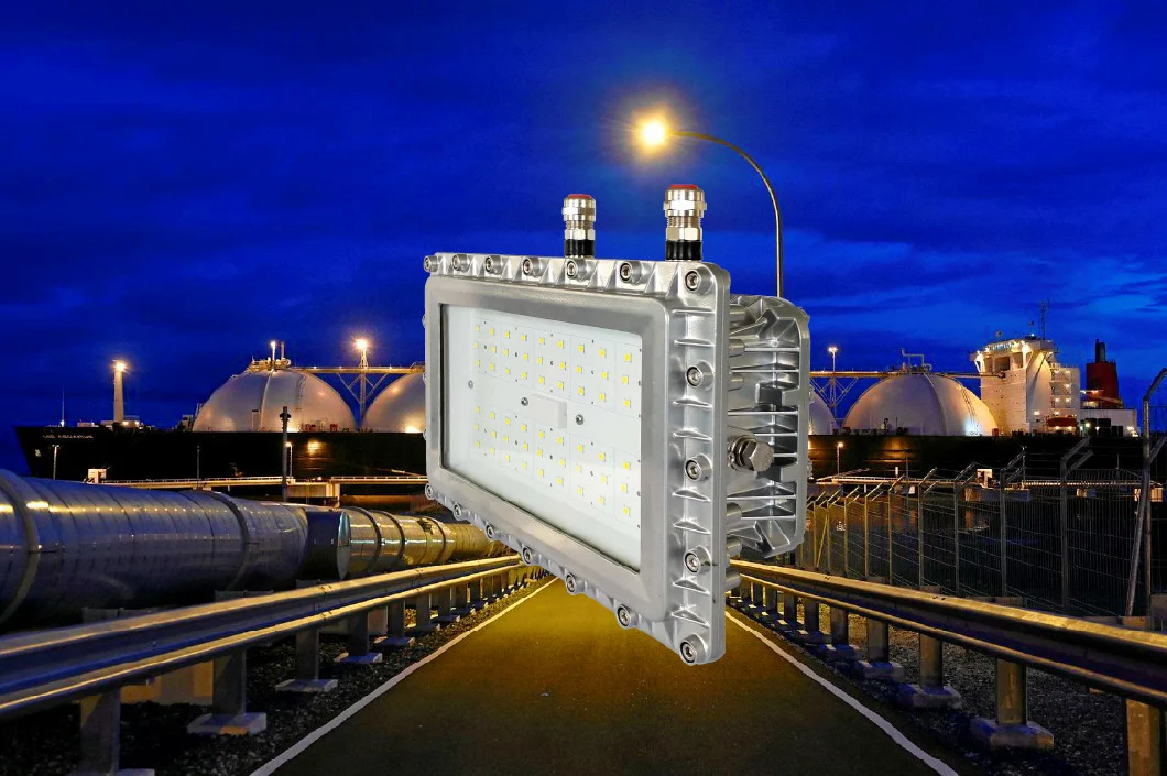High Power Unique Design, Reliable and Efficient Alternative Iecex Atex Ex Explosion Proof LED Lights Outdoor 100W 120W 150W 185W 200W Projector LED Flood Light