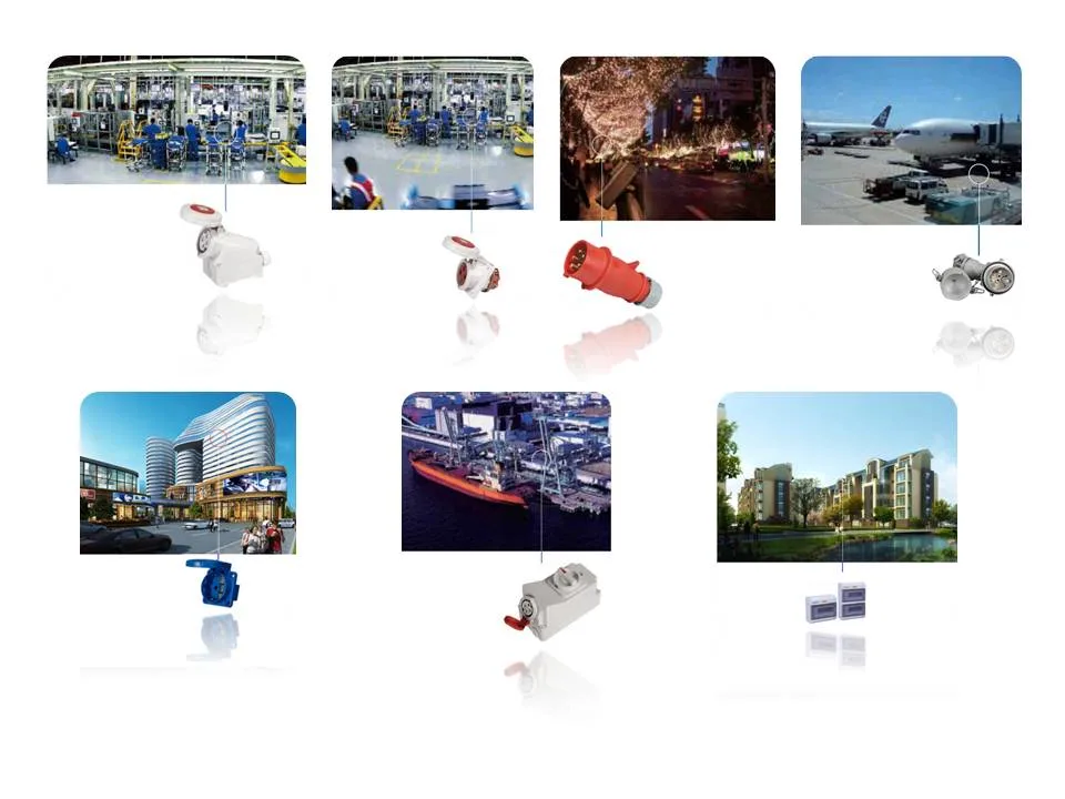 Cee/IEC Waterproomg Industrial Plastic Plugs & Sockets (QX300)