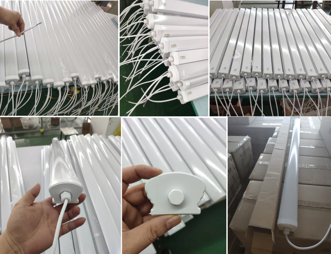 Wholesale IP65 Fixture Suspended LED Triproof Lights 50W LED Tri-Proof Light