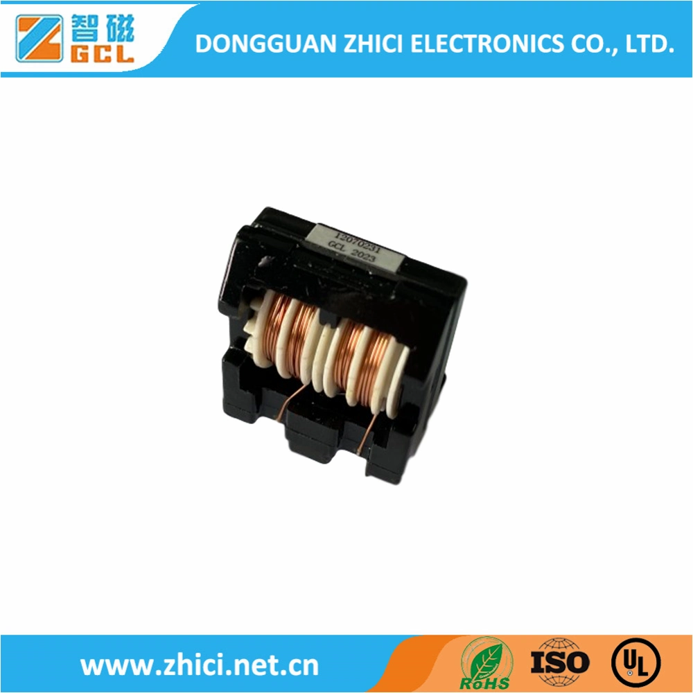 Horizontal Common Mode Choke Inductor Uu10.5 Uu9.8 Core Line Filter for Compact Fluorescent Lamp