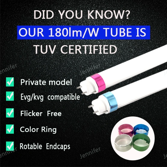 LED Circular Tube High Lumen 180LMW LED 4FT T8 LED Tube Light / LED Tube Light