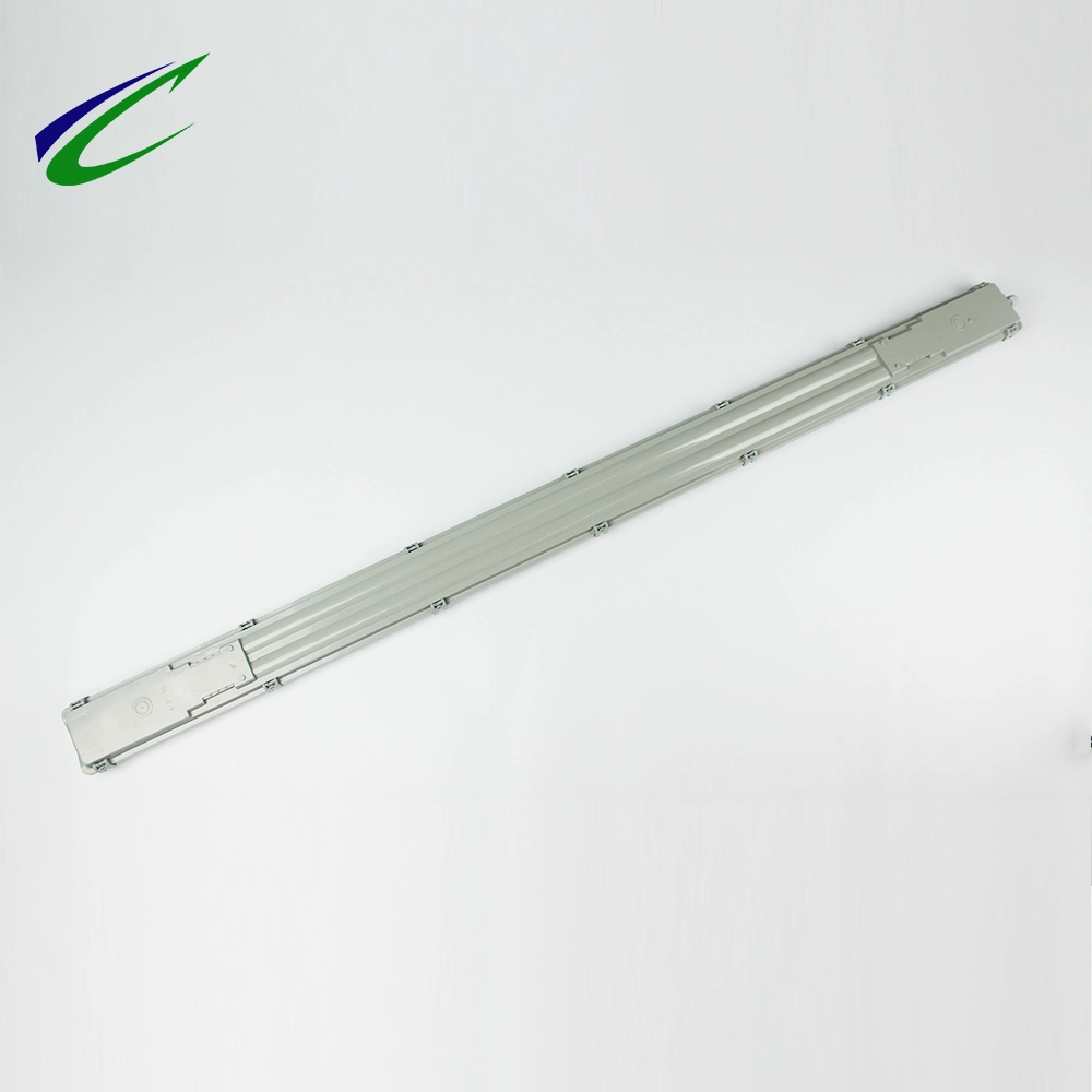 IP65 T8 Fluorescent Light Fixture Cover 2X58W T8/T5 Housing LED Tri-Proof Light Outdoor