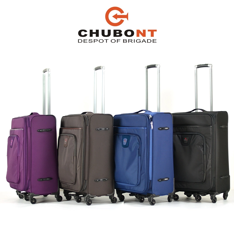 Chubont Light 5 Wheels Tsa Lock Anti-Explosion Double Zipper Luggage