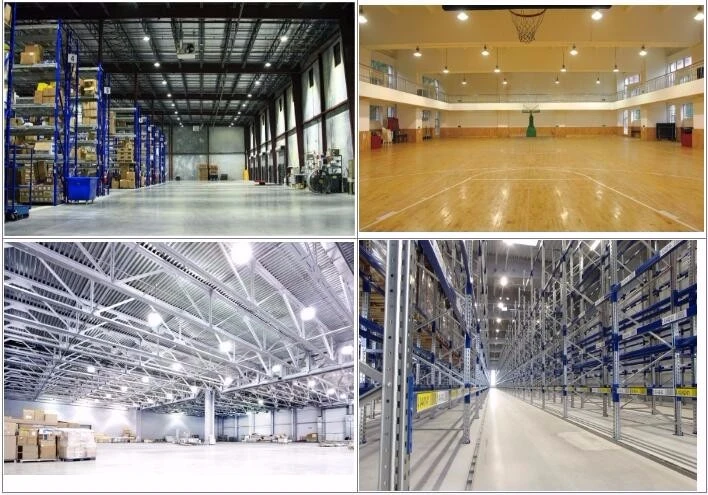IP65 Factory Warehouse Industrial Explosion Proof 150W UFO LED High Bay Lights E40 Base