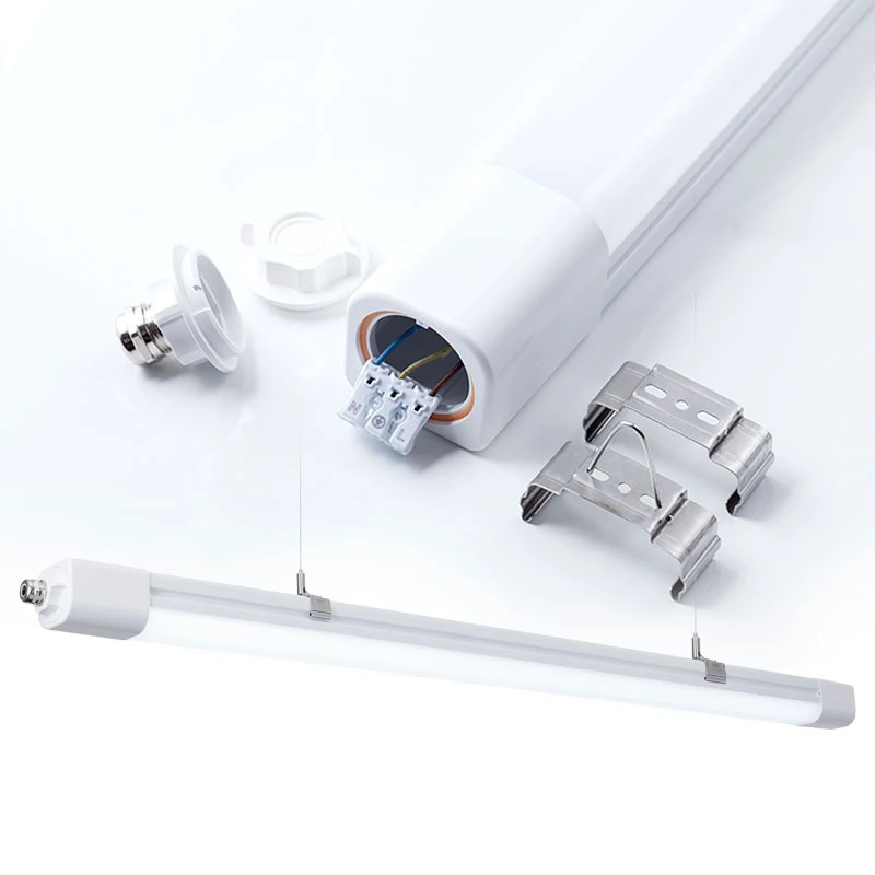 LED Tri-Proof Light IP65 LED Linear Light Replace T5 Water Proof Fluorescent Lighting Fixture
