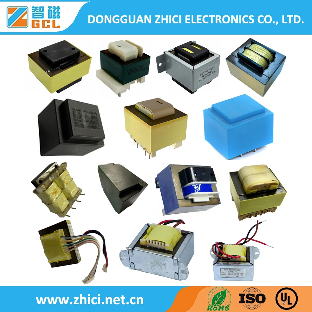 Horizontal Common Mode Choke Inductor Uu10.5 Uu9.8 Core Line Filter for Compact Fluorescent Lamp