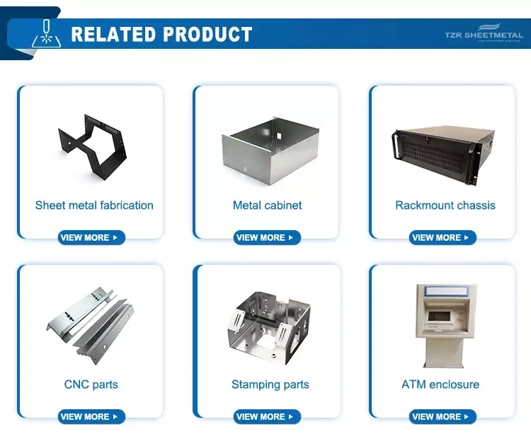 Custom Waterproof Aluminum Stainless Steel Sheet Metal Electrical Control Junction Meter Box