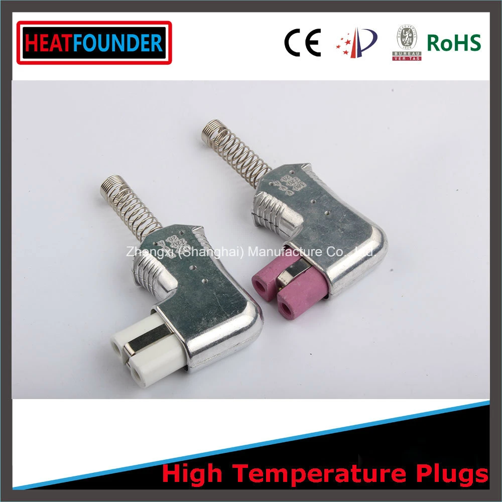 High Temperature Electrical Pink Ceramic Plugs and Sockets (CE RoHS)