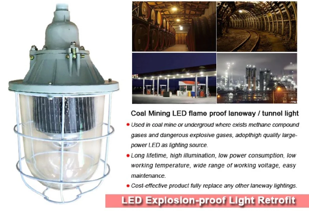 200W E40 E39 LED Explosion-Proof Light Retrofit High Bay Light