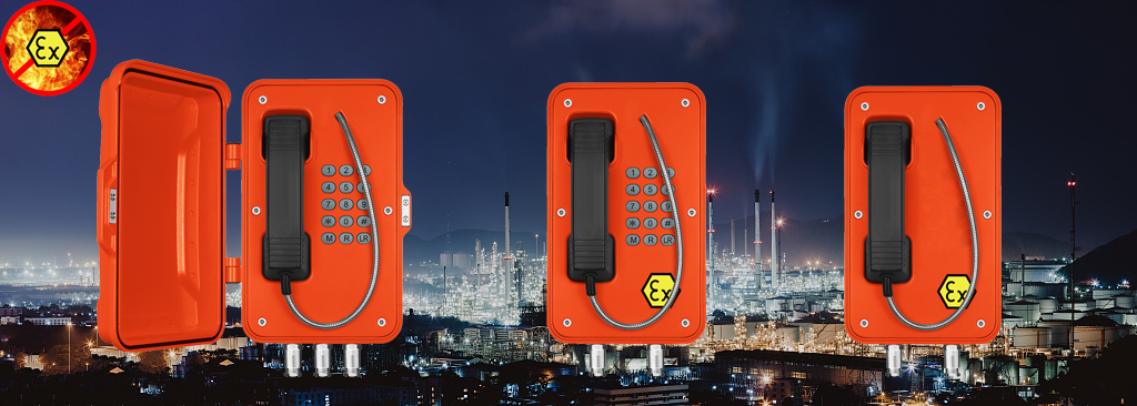 Industrial Flameproof Anti-Explosion Phone, Analogue Explosion Proof Telephone