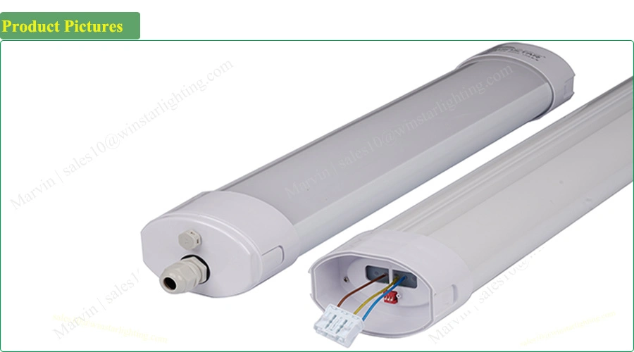 LED Tri Proof Tube Internal Integrated Battery Emergency Light, LED Tri-Proof Light