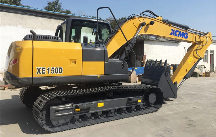 XCMG Xe150d Hydraulic Crawler Excavator 15 Ton New Excavator