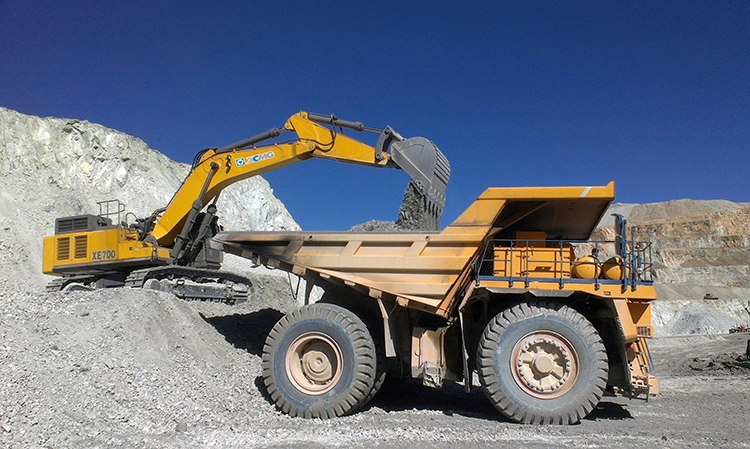 XCMG Official Manufacturer Xe700d Mining Excavator 70 Ton Large Hydraulic Crawler Excavator Price